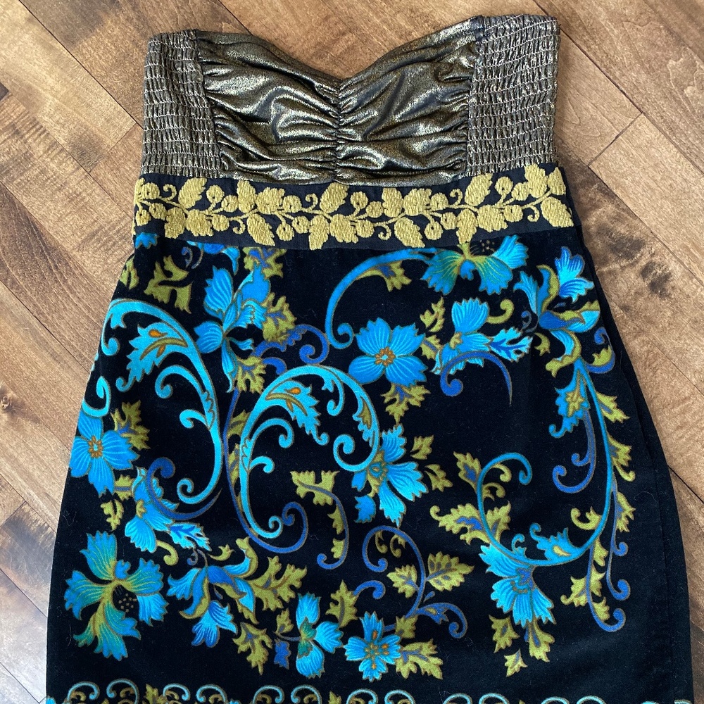 Stunning Free People Strapless Tunic Top